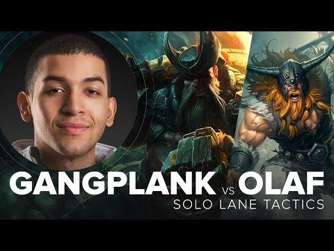 Gangplank vs Olaf Top Lane Guide by TL Quas - Season 5 | League of Legends
