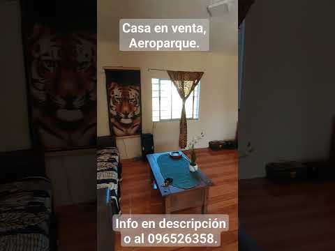 Casa en venta, Aeroparque. Canelones.
