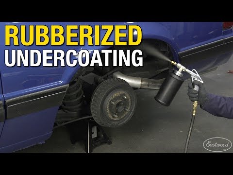Rubberized Undercoating - Reduce Road Noise & Protect from Rust - Great for Floor Pans & More