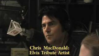 Elvis Tribute Artist - Chris MacDonald - sings in studio!