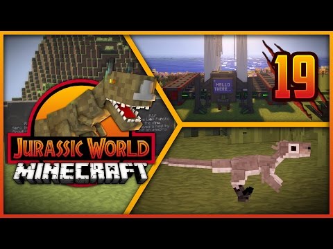 Minecraft Jurassic World - Episode 19 - NEW DINO & DIGITAL MINER!