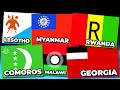 Evolution Of National Flags Since 2000