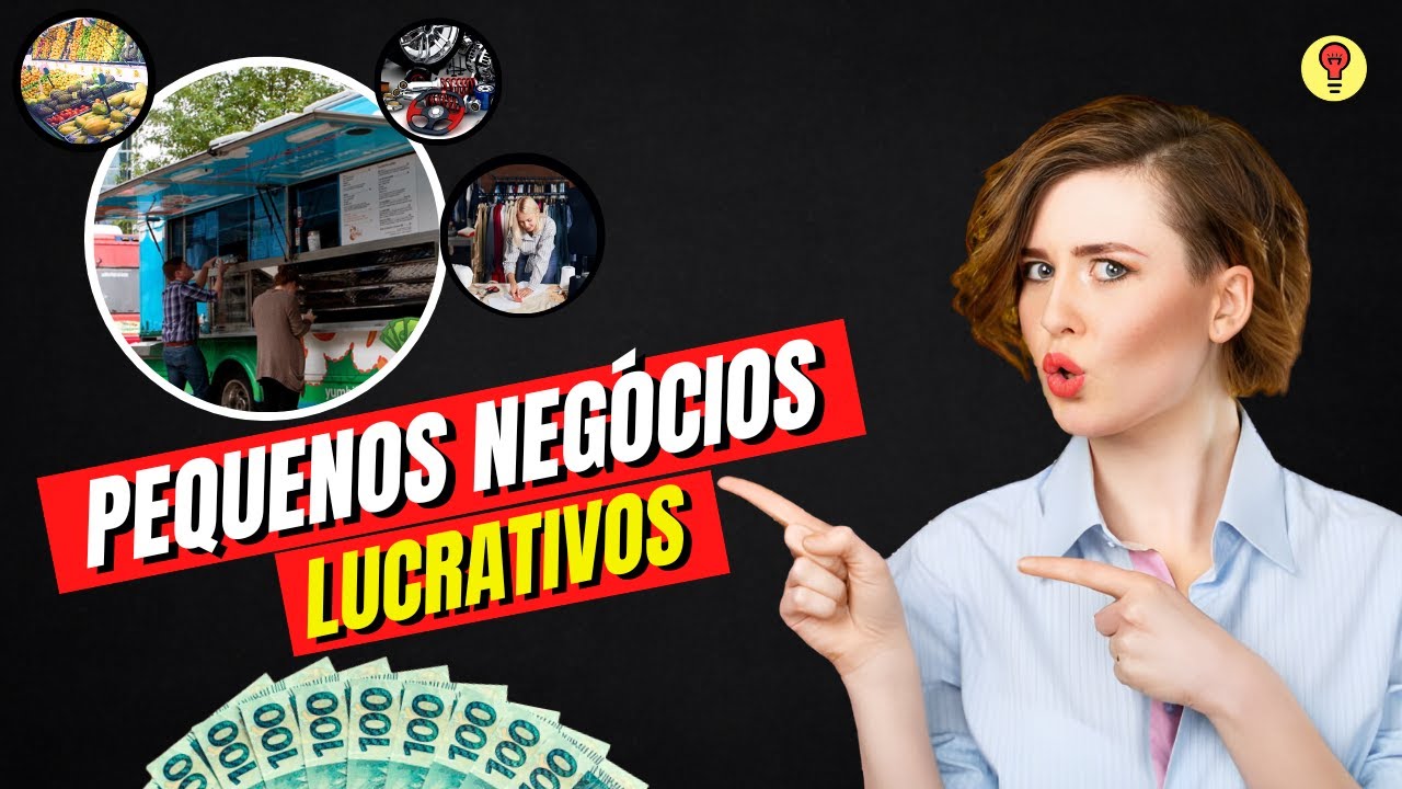 18 Pequenos NEGÓCIOS LUCRATIVOS  Para Você Começar  Ainda em  2024 💰