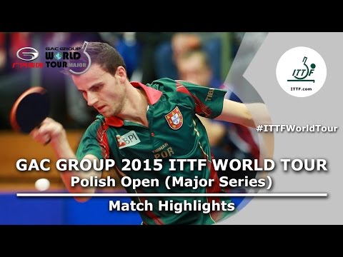 Polish Open 2015 Highlights: APOLONIA Tiago vs LEBESSON Emmanuel (R64)