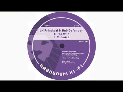 UK Principal, Dub Defender - Jah Rule + Dubwise (Bababoom Hi Fi 12'')