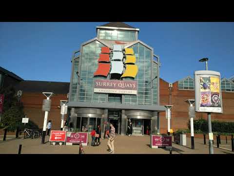Surrey quays shopping centre