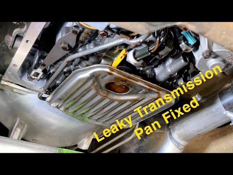 Replacing the transmission oil pan and filter on an 88-98 OBS Chevy 1500