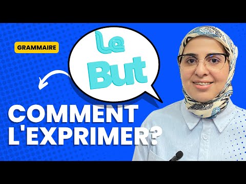 L'expression du but en français