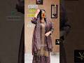 Top Pant Shawl 3 Piece Set Sharara Set Eid Collection Party Wear Dress Online Shopping