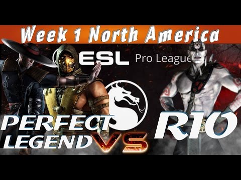 Mortal Kombat X: ESL Pro League - Cup #1 - Top 8 -  Perfect Legend vs RIO