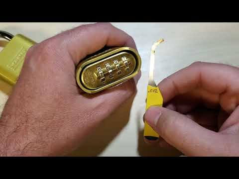 Master 175 Word Lock - Tighter tolerances, but still bypassable