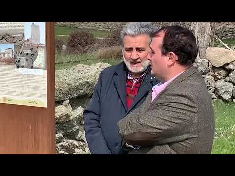 Señalética del castillo de Zurraquín, Cabezas del Villar (Ávila)