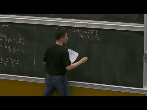 Tongmu He: Sen operators and Lie algebras arising from Galois representations over p-adic varieties