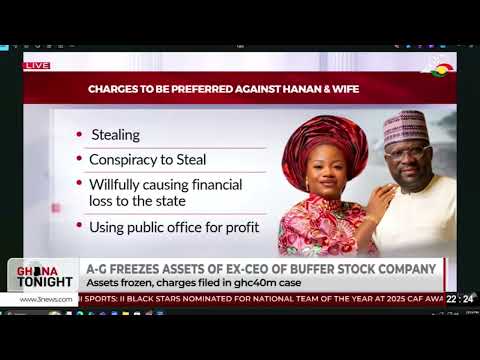 AG freezes ex-Buffer Stock CEO’s assets in GH¢40M case; charges filed over alleged misconduct