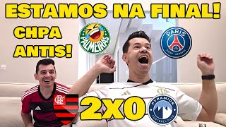 REAÇÕES MARCOS FLA REACT E LEANDRO FLAMENGO 2x0 PYRAMIDS MUNDIAL DE CLUBES!