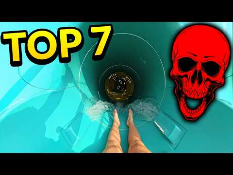 7 SCARIEST WATER SLIDES - Energylandia 2025 (4K) (Zator, Poland) GoPro HERO 13