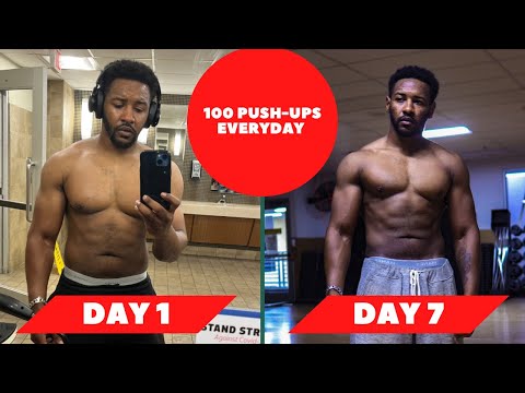 I DID 100 PUSH-UPS EVERYDAY FOR A WEEK & THIS HAPPENED! (100 STRAIGHT?!)