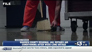 AC unit working again at Warren County Jail after outage