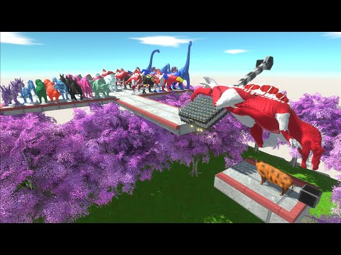 Giant Hammer Trap - 🦖 Animal Revolt Battle Simulator 🦕