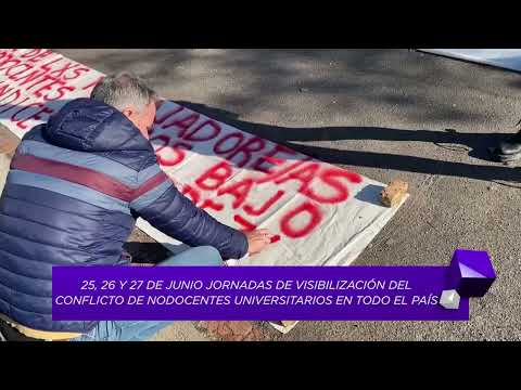 Jornadas de visibilización del conflicto nodocente