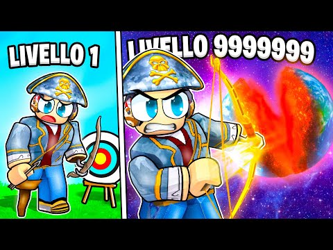 STEF DISTRUGGE LA TERRA CON IL SUO ARCO POTENTISSIMO! - ROBLOX