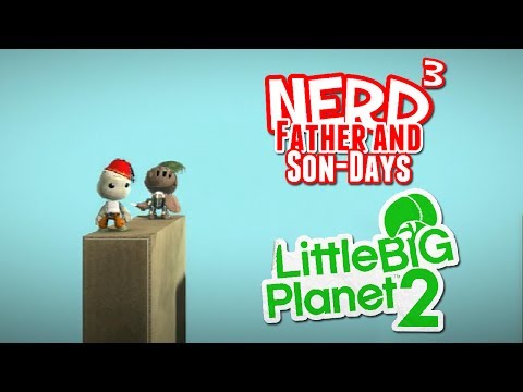 Nerd³'s Father and Son-Days - Dominoes! LittleBigPlanet 2