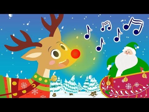 El Reno Rodolfo 🦌🎅 Canción popular de Navidad