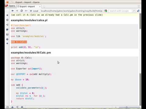 Exporting and importing functions easily