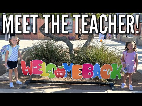 School Starts in 3 Days! | Girls Meet their Teachers and See Their Classrooms for the 1st Time