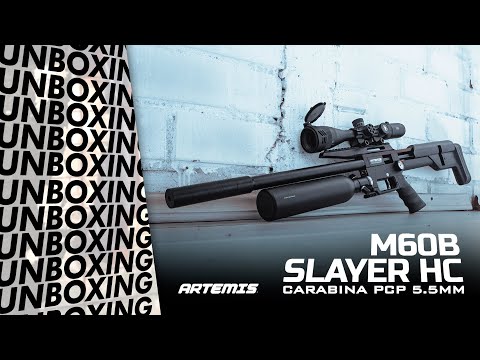 Unboxing! PCP Artemis M60B Slayer HC Com Cilindro de 305cc