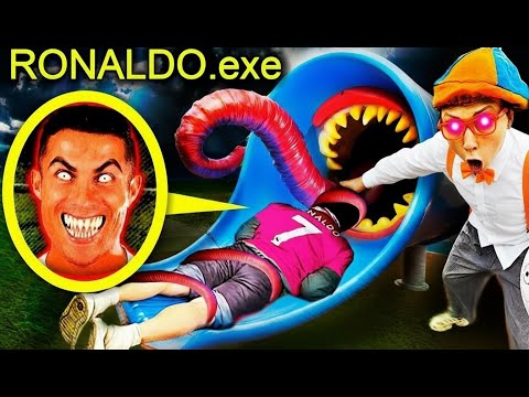 SLEEPY vs RONALDO vs SLIDE EATER - MONSTER SLIDE EATER in real life