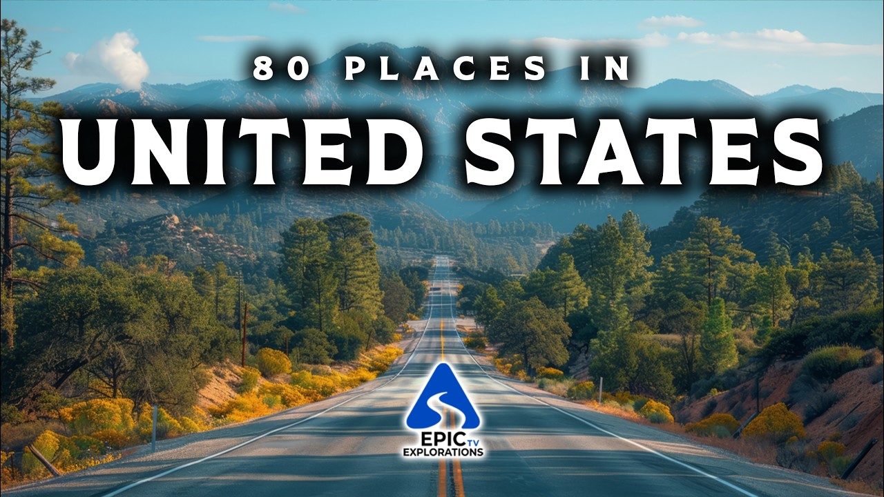 WONDERS OF USA | 80 Most Beautiful Places in the United States | 4K Travel Guide