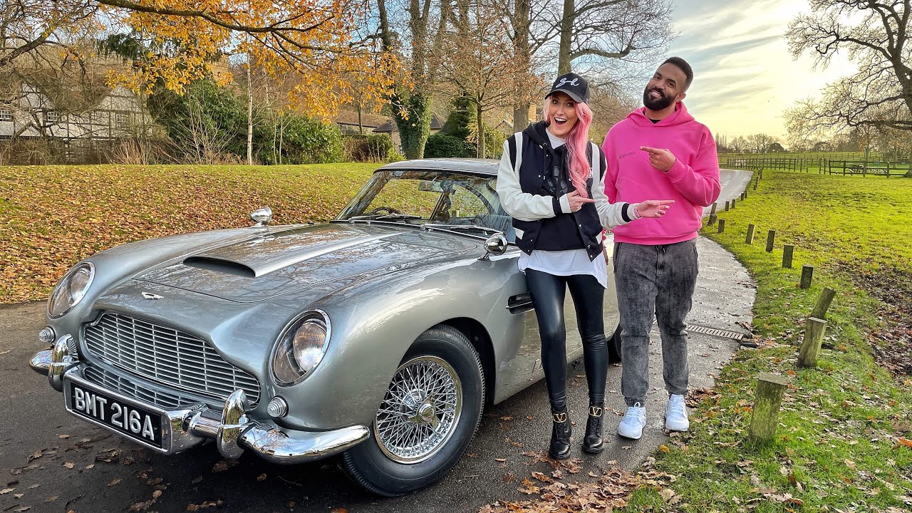 Firing Machine Guns On Real James Bond Car ft. Craig David