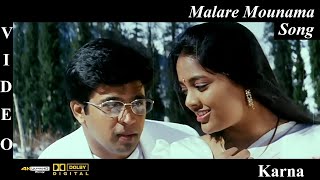 Malare Mounama - Karna Tamil Movie Video Song 4K U