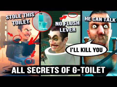 Who G-MAN Toilet Really Is? Skibidi Toilet All Secrets and Easter Eggs (1-53 Episodes)