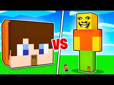 Dad's Strict Rules in Minecraft - Jamesy vs Crazy House Battle!