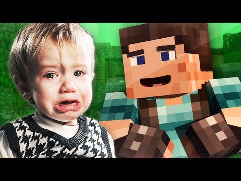 videogames - Little Kid TROLLED in Minecraft