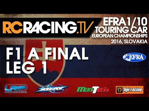 EFRA 1/10th ISTC Euros 2016 - F1 A final Leg 1