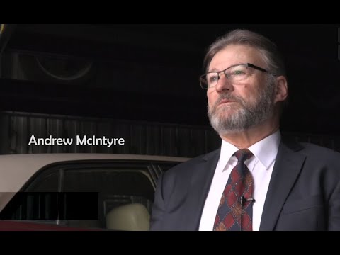 Andrew McIntyre on the Stansbury sink hole where the Beaumont children are buried