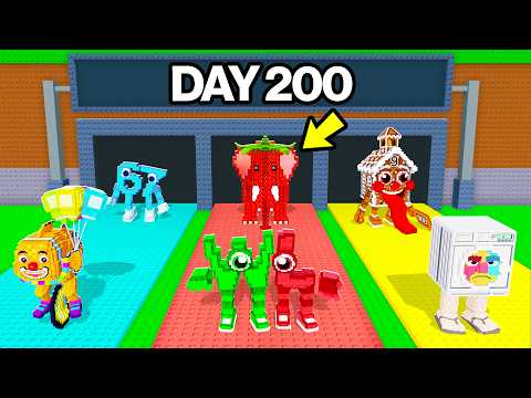 I Spent 200 Days In Steal a Brainrot!