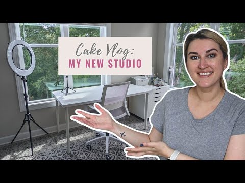 My New Cake Decorating Studio: how to organize your cake room | Anna Astashkina