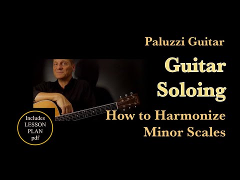 Guitar Soloing Lessons for Beginners [How to Harmonize Minor Scales]