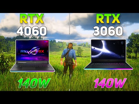 RTX 4060 vs RTX 3060 Laptop | Gaming Benchmark | TEst in 8 GAmes |