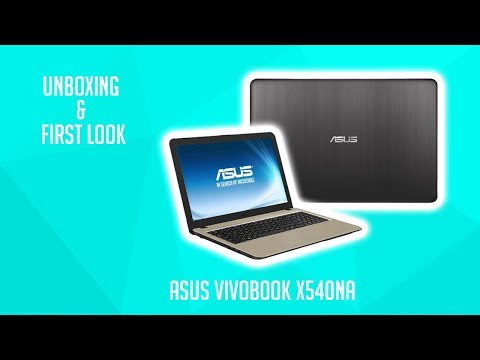 Unboxing and First Look - ASUS Vivobook X540NA