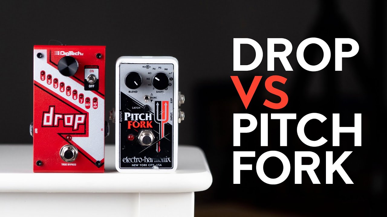 Digitech Drop vs Electro Harmonix Pitchfork - The battle for down tuning