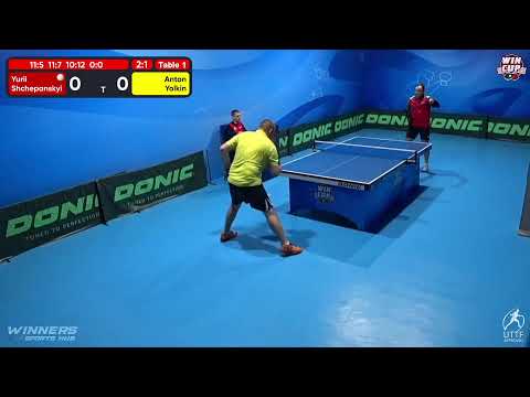17:00 Yurii Shchepanskyi 3-1 Anton Yolkin West 3 WIN CUP 07.12.2022 | TABLE TENNIS WINCUP