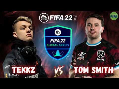 TEKKZ VS TOM SMITHH7 - FIFA 22 GLOBAL SERIES QUALIFY | PRÓ VS PRÓ
