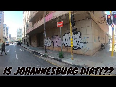 JOHANNESBURG THE DIRTIEST CITY in SOUTHAFRICA??🙄CHECK THIS OUT (it's fat lies)