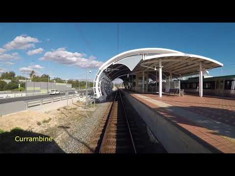Drivers view Transperth B series Butler to Mandurah - real time - re upload - no music