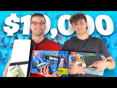 I Spent $10,000 Upgrading Nick Eh 30's Fortnite Account!